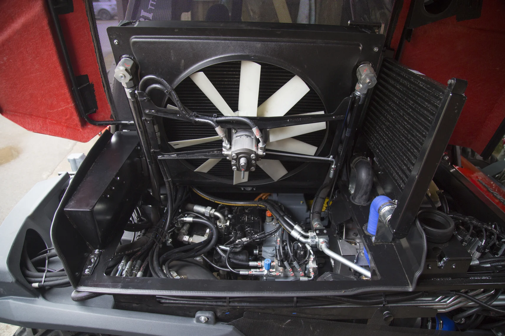Equipment parts support